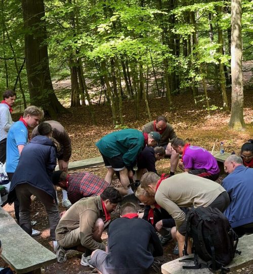 Teambuilding - Konkurrence med bål og mad